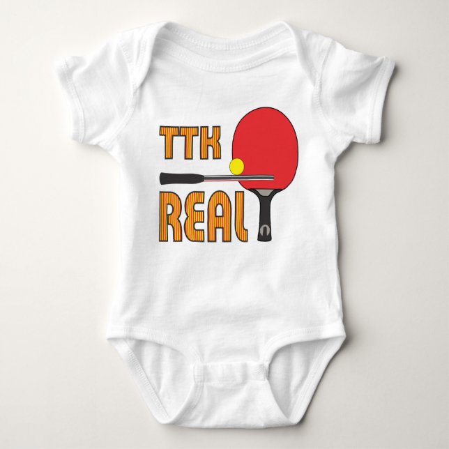 Baby-romper TTK-Real T Shirt (Framsida)