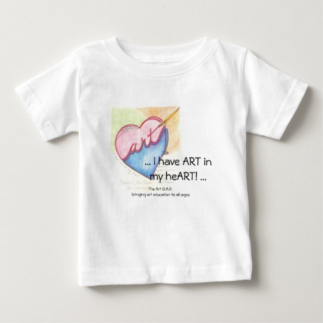 Baby Rompers - Art G.A.P. T Shirt (Framsida)