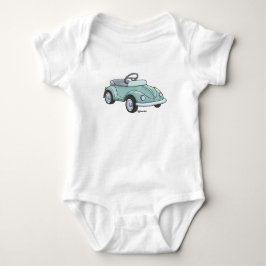 Baby rompertje met een kever trapauto tröja