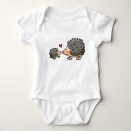 Baby rompertje met egeltjes t-shirt