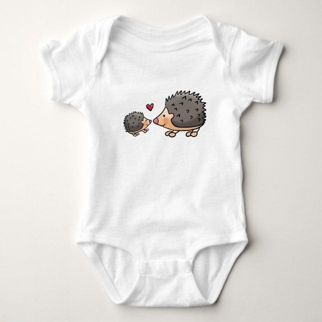 Baby rompertje met egeltjes tröja (Framsida)