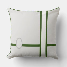 Baby RoomCUTE _lightGRAY,GRÖNT,GRÅTT, RMDESIGNFLO5 Kudde