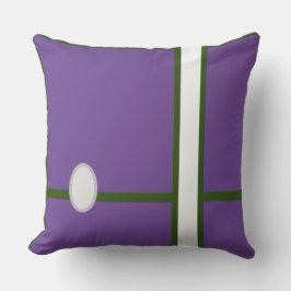 Baby RoomCUTE_LILA,GRÖNT,GRÅTT,RMDESIGNFLO5 Kudde