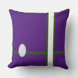 Baby RoomCUTE_ROYALPURPLE,GRÖNT,GRÅTT,RMDESIGNFLO5 Kudde