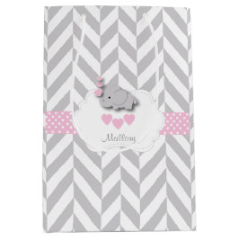 Baby Rosa Elephant Design - Flicka Shower