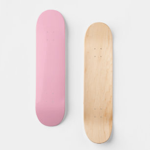 Baby rosa, fast färg mini skateboard bräda 18,5 cm