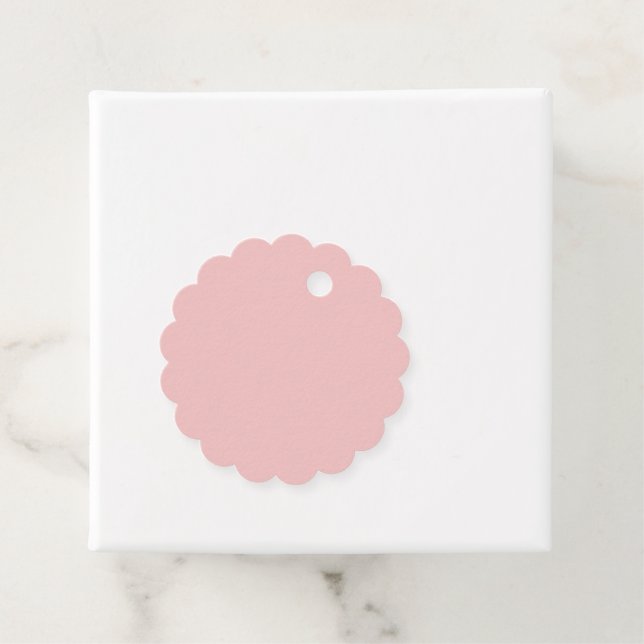 Baby Rosa Gåvor Etiketter (På plats)
