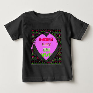 Baby Rosa Hearts Hakuna Matata Baby Kids Design.p Tee Shirt