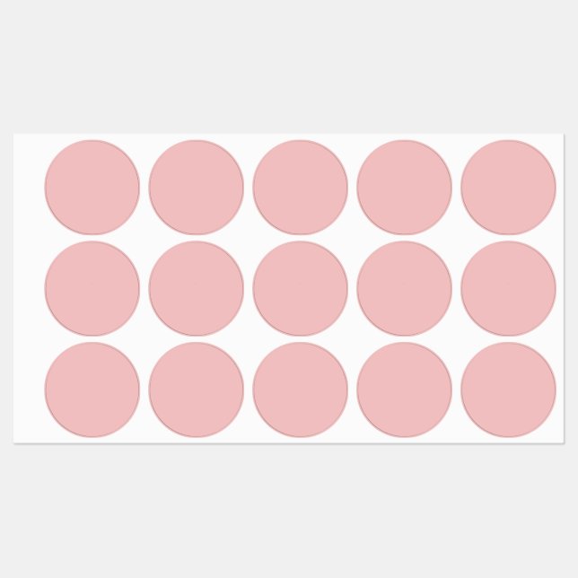 Baby Rosa Klistermärke (Ark)