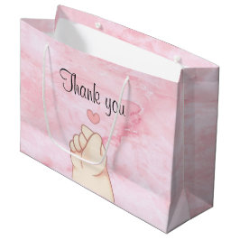 baby rosa koreanska hjärtat