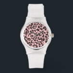 Baby Rosa Leopard Animal Print Armbandsur<br><div class="desc">Du kommer att kärlek den här söta,  chic,  Baby Rosa Leopard Animal Print mönster! Vi inbjudan dig till vår butik,  Baby Shower Boutique,  för att visa den här coolans gigabyte på många fler underbara anpassaden,  inklusive moderna inbjudningar till babyskor och pojke och flickpresenter! Tack!</div>