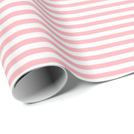 Baby Rosa | Papper Wrapping för Rand i Vita Presentpapper