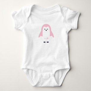 Baby Rosa Penguin Infant Creeper Tee