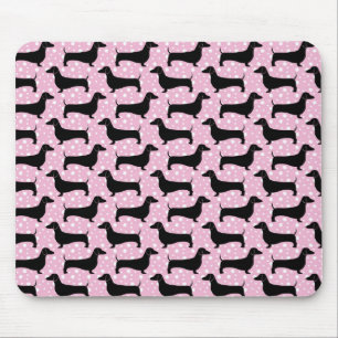 Baby Rosa Polka Dachshunds Musmatta