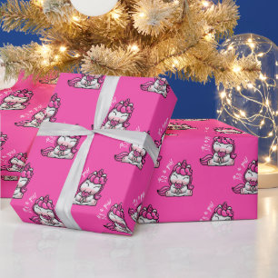 Baby Rosa Unicorn Gender Reveal Party Presentpapper