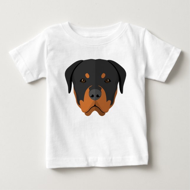 Baby Rottweiler Tröja (Framsida)