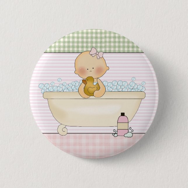 Baby-Round Buttons: Sweet Baby Collection Knapp (Framsida)