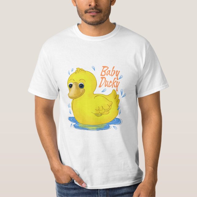 Baby Rubber Ducky Tee Shirt (Framsida)