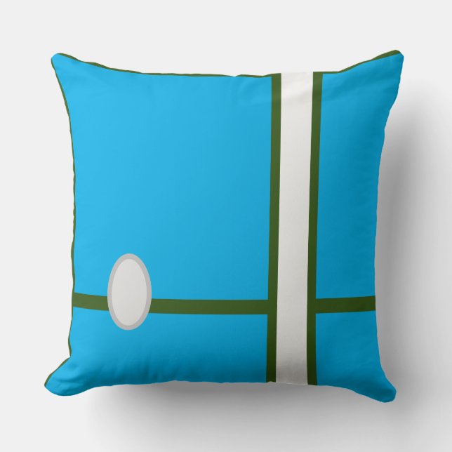 Baby Rum CUTE_SKE BLUE,GRÖNT,GRÅTT,RMDESIGNFLO55 Kudde (Framsida)