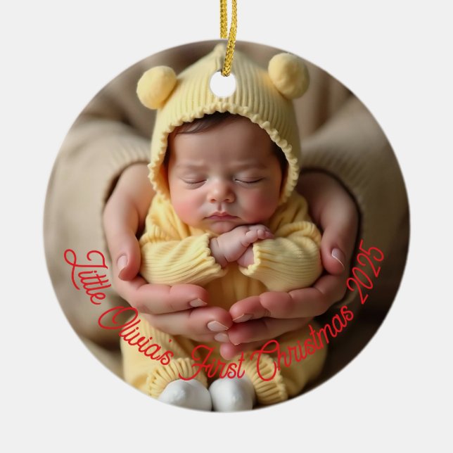 Baby’s First Christmas Ornament (Framsidan)