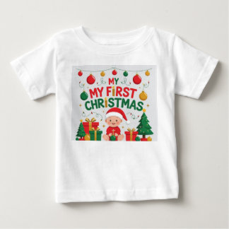 Baby’s First Christmas Shirt | Adorable Xmas Gift T Shirt
