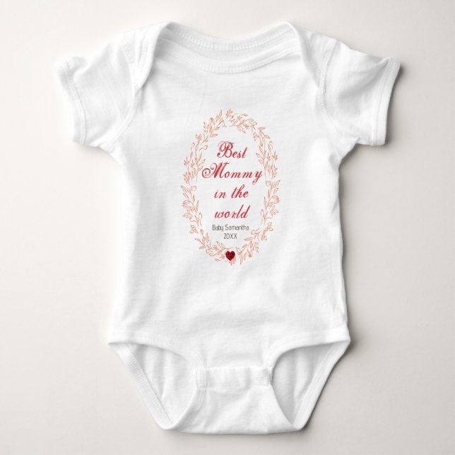 Baby’s First Mother’s Day Outfit T Shirt (Framsida)