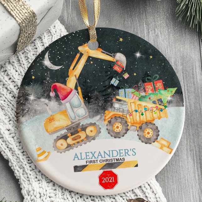 Baby:s första juldekoration (babys first christmas ornament, personalized christmas ornament, custom baby ornament,,baby first or)