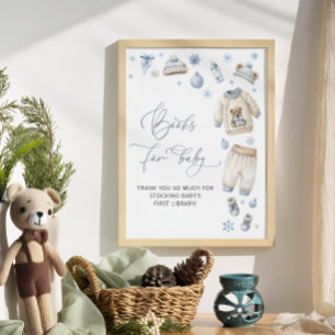 Baby:s Kall utanför Barnkläderna Bokar för Baby Poster