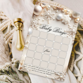 Baby:s Kall utanför Winter Baby Bingo Game