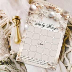 Baby:s Kall utanför Winter Baby Bingo Game