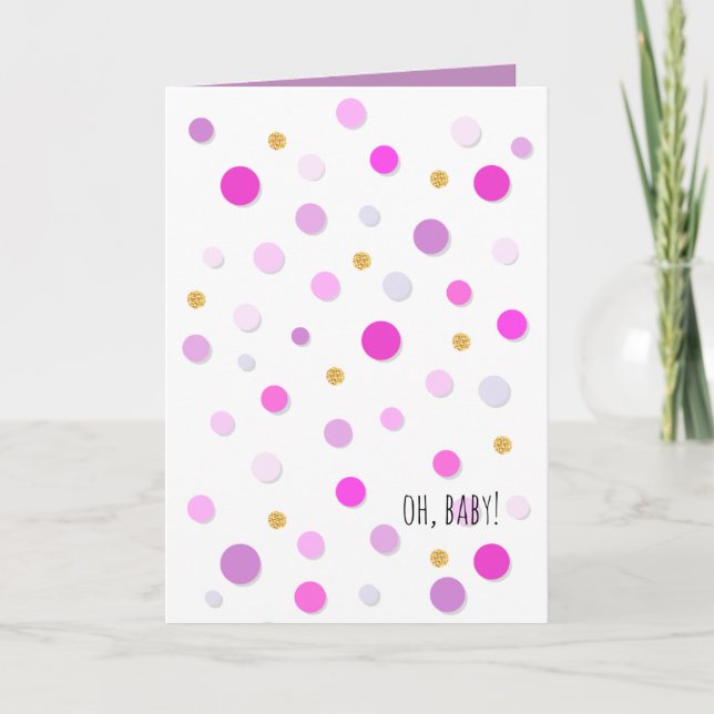 Baby...så får du en Mini Van Nyfödd bebis. Kort (Framsida)