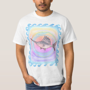 Baby Sailfish-eget namn t-shirt