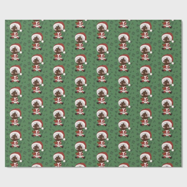 Baby Santa (Version 1) Presentpapper (Platt)