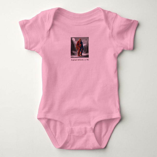 Baby Sasquatch alias Bigfoot Tro i Me T Shirt (Framsida)