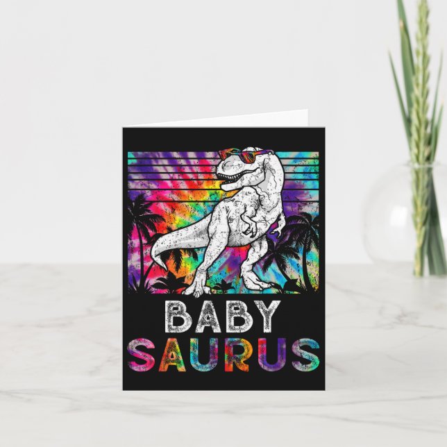 Baby Sauruse Kort (Framsida)