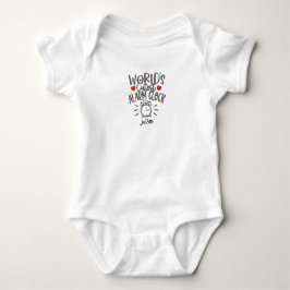 Baby Saying Newborn: World cutest Alarm Clock T Shirt