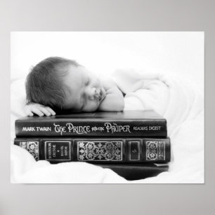Baby scholar poster