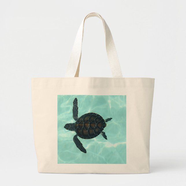 Baby Sea Turtle Jumbo Tygkasse (Framsidan)