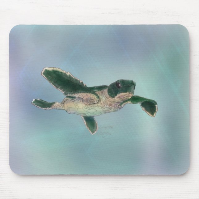 Baby Sea Turtle Musmatta (Framsidan)