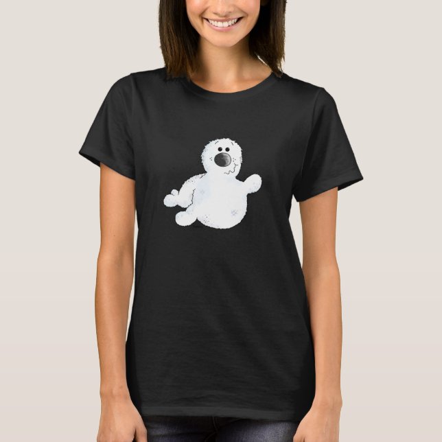 Baby Seal For Seal And Wild Animal T Shirt (Framsida)