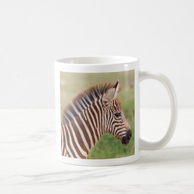 Baby sebrathuvud, Tanzania Kaffemugg (Höger)