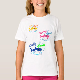 Baby Shark and Family Doo Doo Doo Doo T Shirt