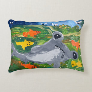 Baby Shark "Art by Kids" Prydnadskudde