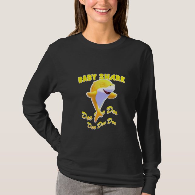 Baby Shark Doo Doo Doo Doo - Kids Design T Shirt (Framsida)