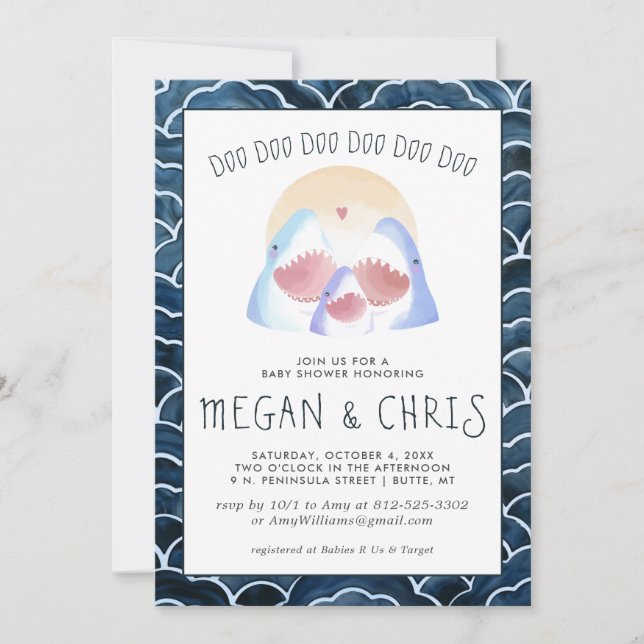 Baby Shark Doo | Spädbarnshögtalare för Cute Shark (Framsida)