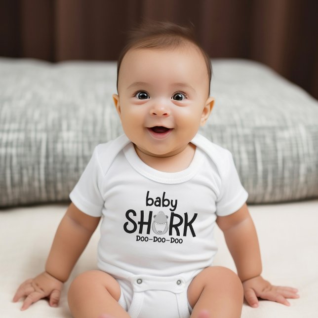 Baby Shark Fars dag T Shirt (Skapare uppladdad)