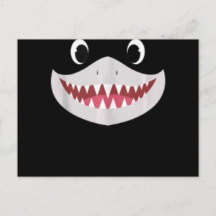 Baby Shark Halloween - Cute Shark-gåvor Helg Vykort