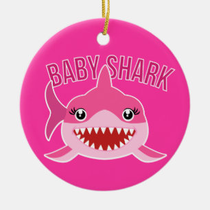 Baby Shark Julafton Julgran ornament
