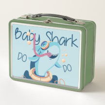 Baby Shark Metall lunchbox