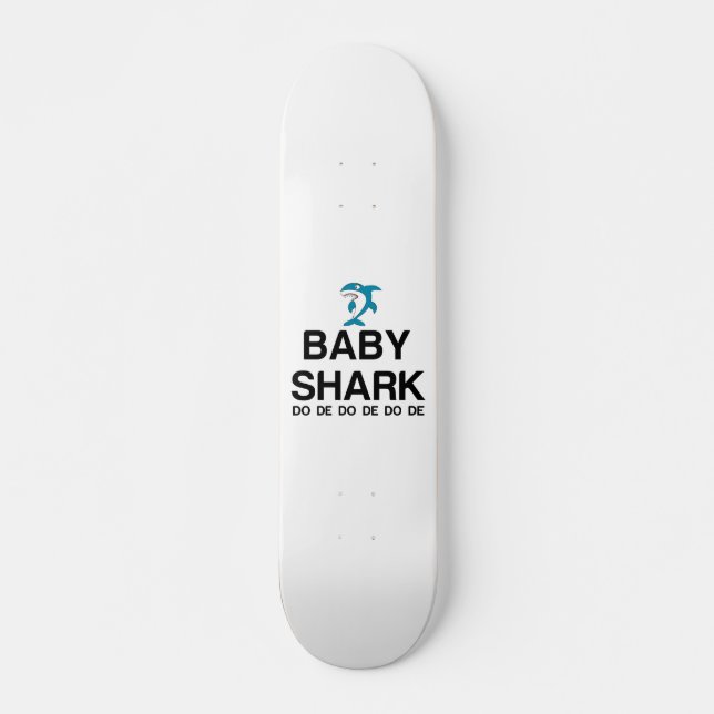 BABY SHARK MINI SKATEBOARD BRÄDA 18,5 CM (Framsida)